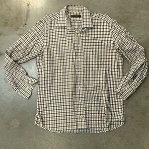 ETRO SPA  MENS BUTTON UP DRESS SHIRT, SIZE EU 44, MULTICOLOR